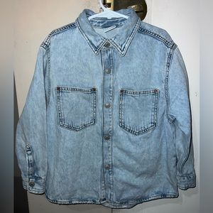 Zara Kids Denim Button Down